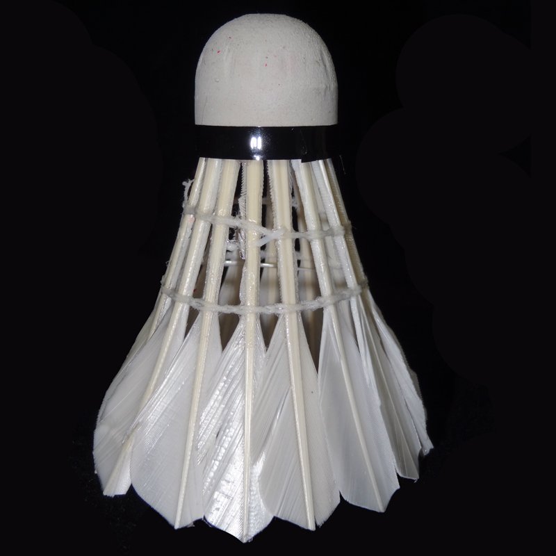 Most durable natural feather badminton shuttlecock Duck Feather Badminton Shuttlecock 12PK Indoor for international tournament