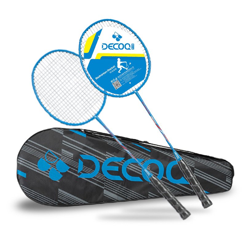 DECOQ Beach Tennis Racket Promotion Professional Cheap Price Customize Racquets Badminton Plastic Shuttlecock Raket Badminton