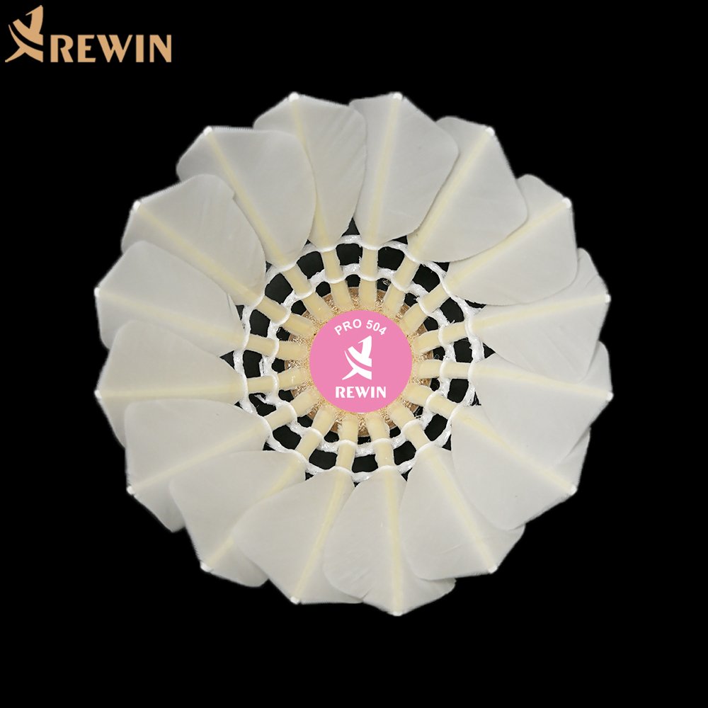 Pro 504 Hot Sales OEM Cheap Duck Feather Badminton Shuttlecock Birdies