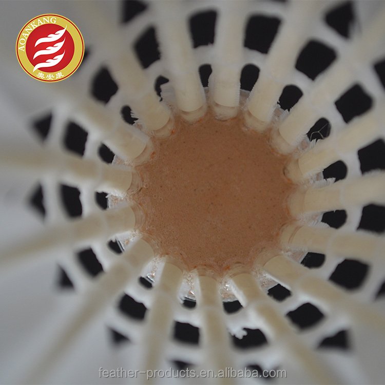 high Quality Goose Feather Badminton Shuttlecock oem manufacturer