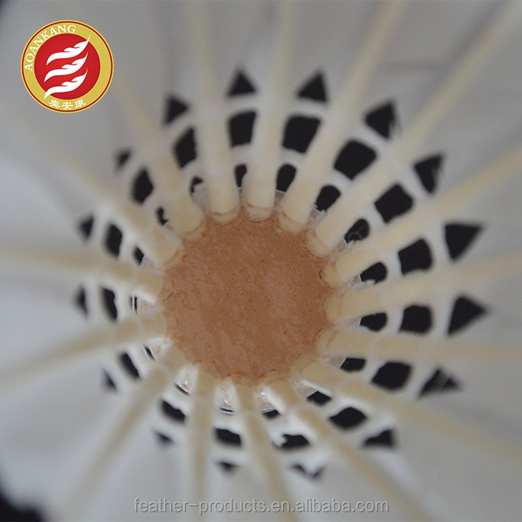 high Quality Goose Feather Badminton Shuttlecock oem manufacturer