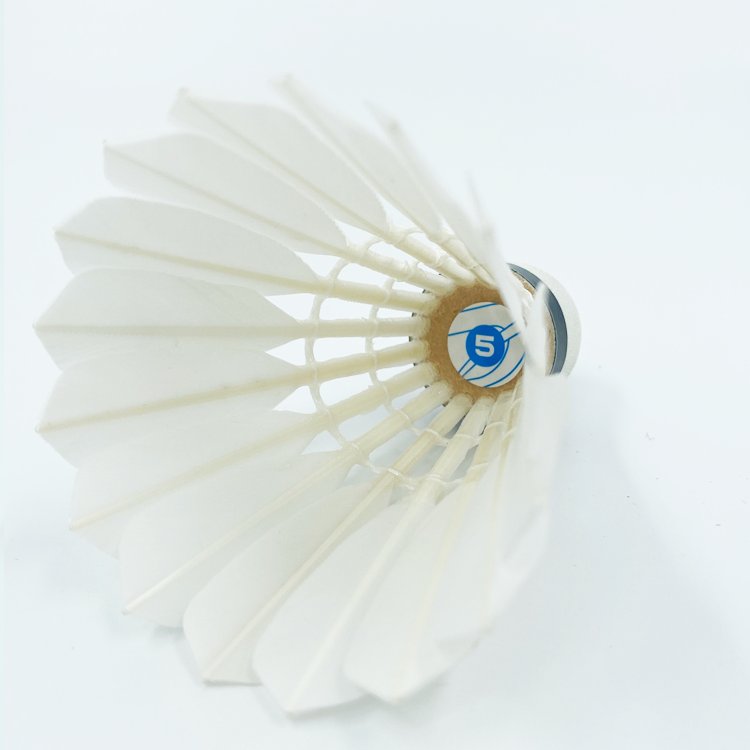 Duck Natural Feather Badminton Shuttlecock With Fiber Cock Professional Shuttlecock D5