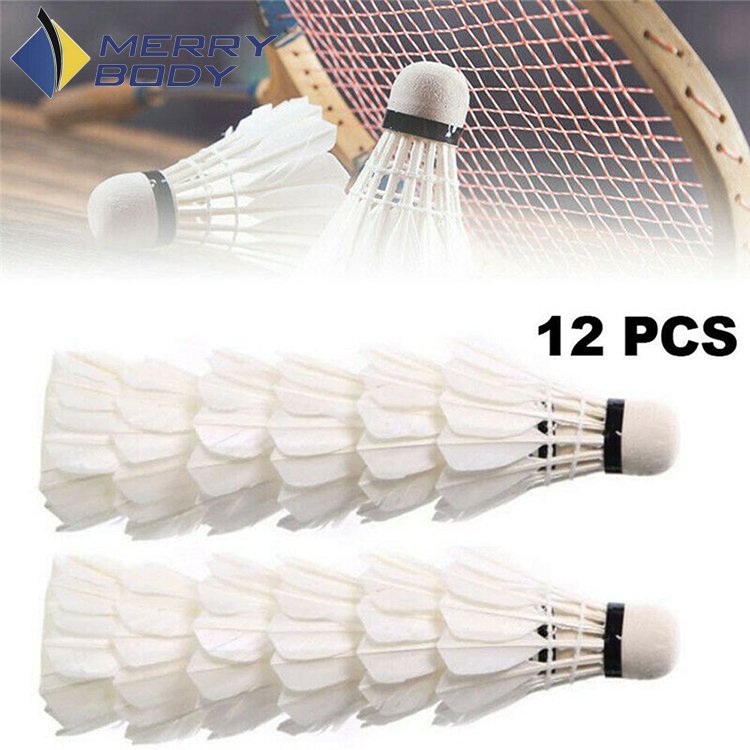 Tournament Goose Feather Shuttle Cock Best Badminton Shuttlecock for Game