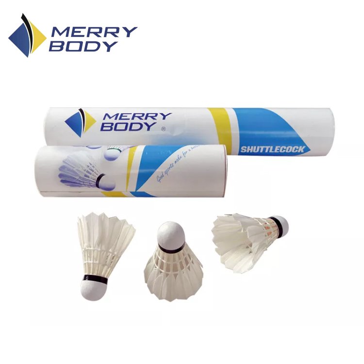 Tournament Goose Feather Shuttle Cock Best Badminton Shuttlecock for Game