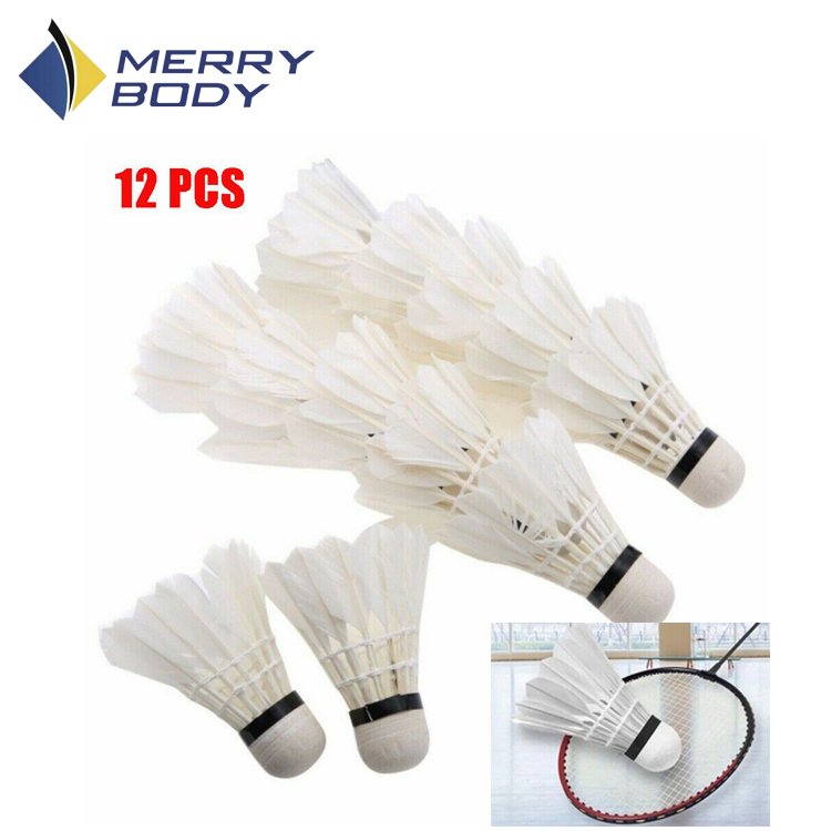 Tournament Goose Feather Shuttle Cock Best Badminton Shuttlecock for Game