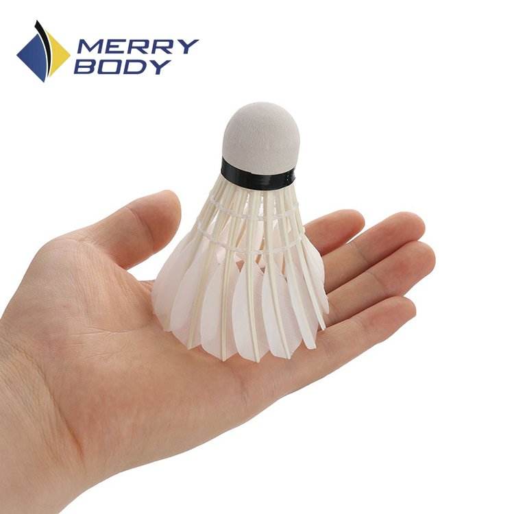 Tournament Goose Feather Shuttle Cock Best Badminton Shuttlecock for Game