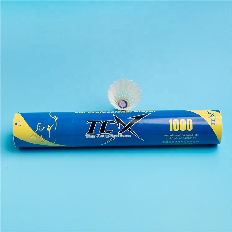 TCX1000 Shuttlecock Water Duck Feather Shuttlecock Durable Shuttlecock Sell Good in India