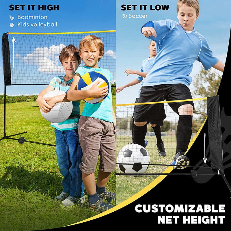Wholesale Custom Logo Portable Rebounder Nylon Badminton and Tennis Net