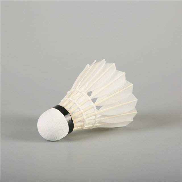 Lingmei 12pcs duck feather training game ball badminton shuttles