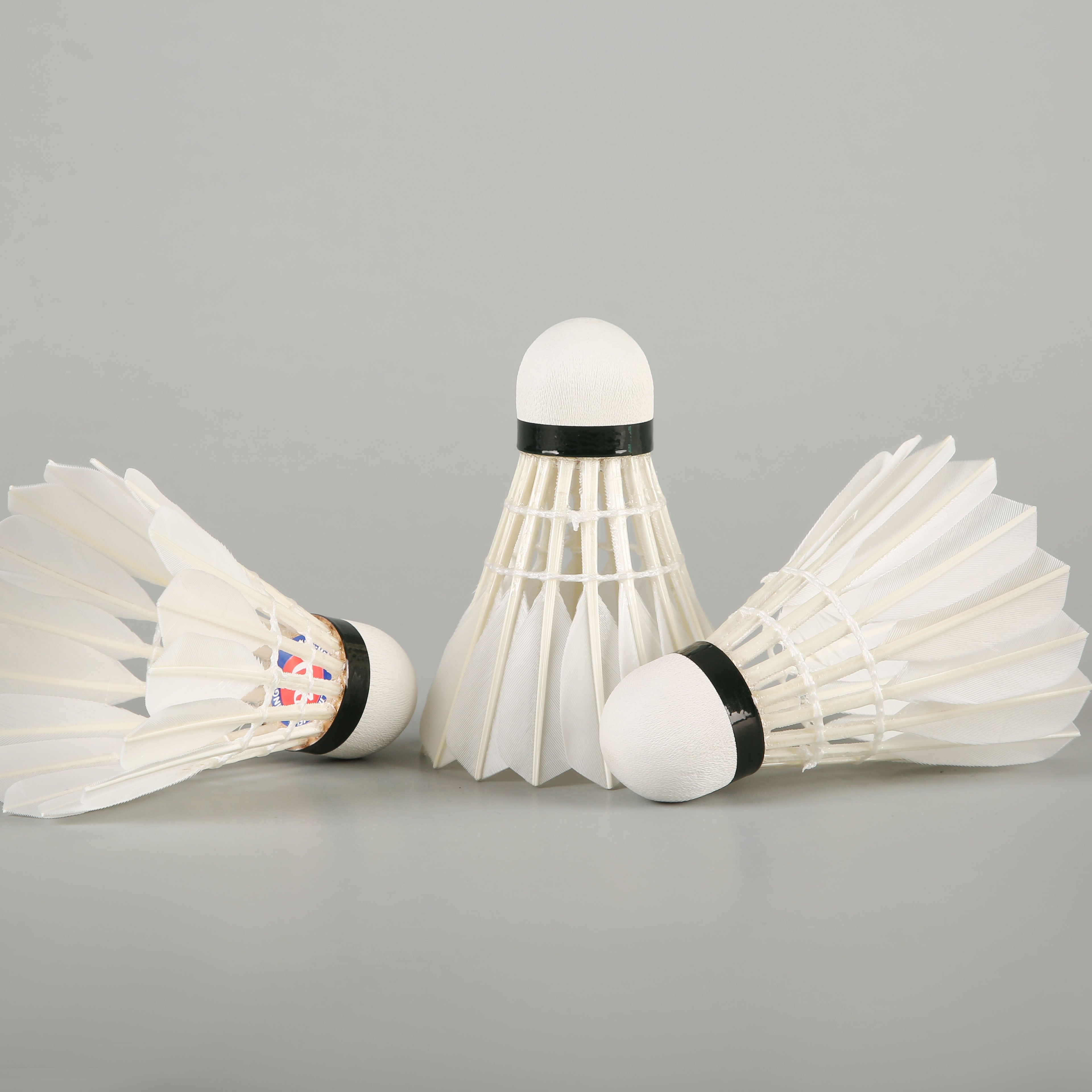 China Wholesale BWF ling mei badminton shuttlecock goose feathers speed shuttlecock