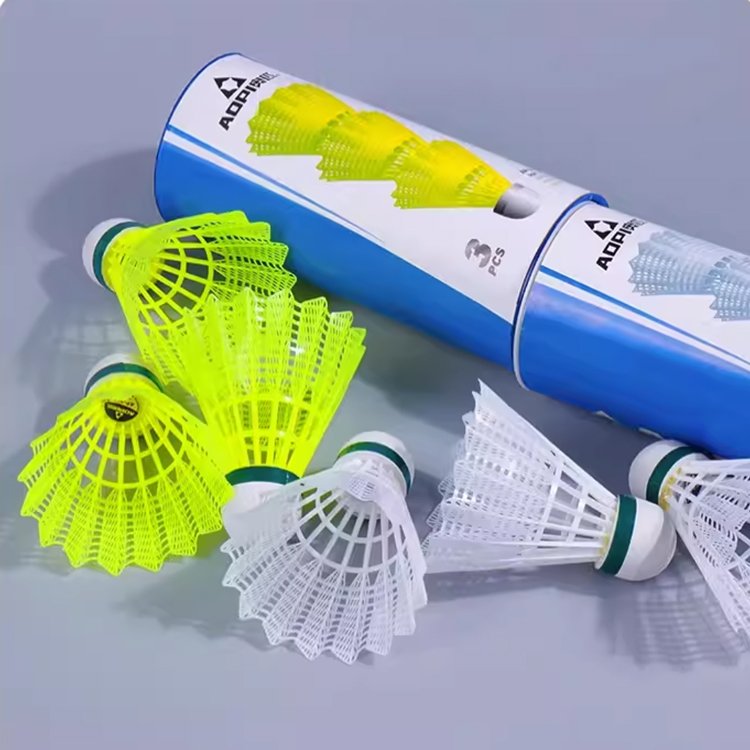 durable shuttlecock feather speed custom tournament badminton ball shuttlecock for training nylon badminton ball