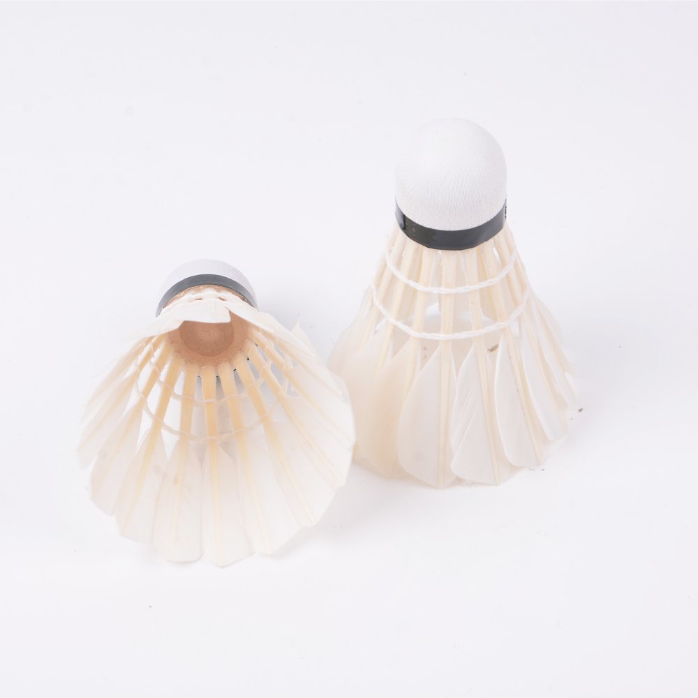 Factory custom provided Badminton Shuttlecocks,12 Pack Training Badminton Balls with Great Stability for in/out door