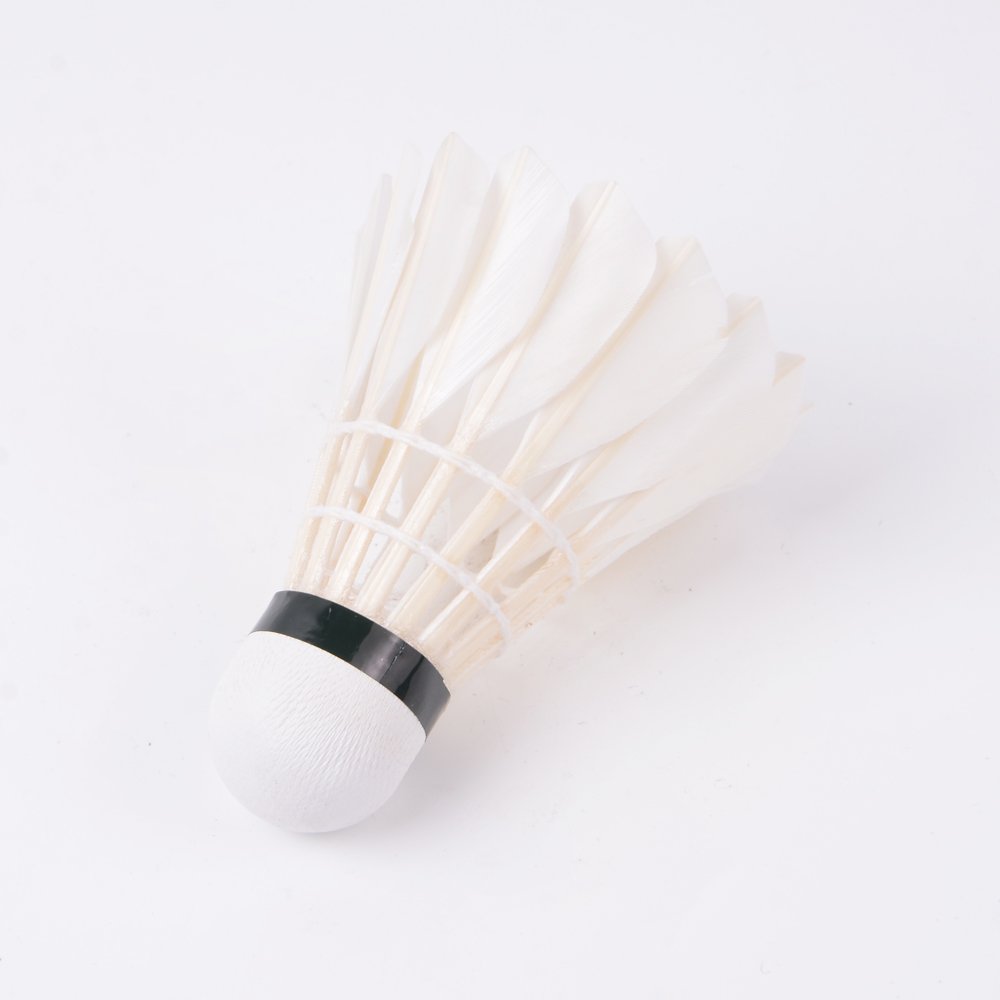Factory custom provided Badminton Shuttlecocks,12 Pack Training Badminton Balls with Great Stability for in/out door