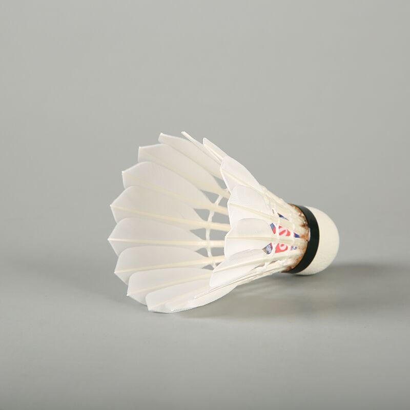 Wholesale brand quality goose feather badminton shuttlecock for international tournament
