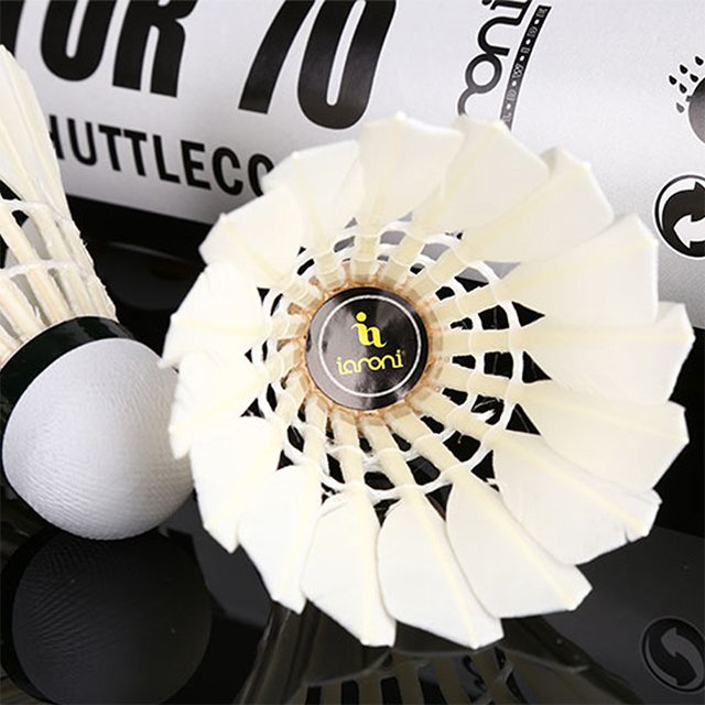 badminton shuttlecock goose feather