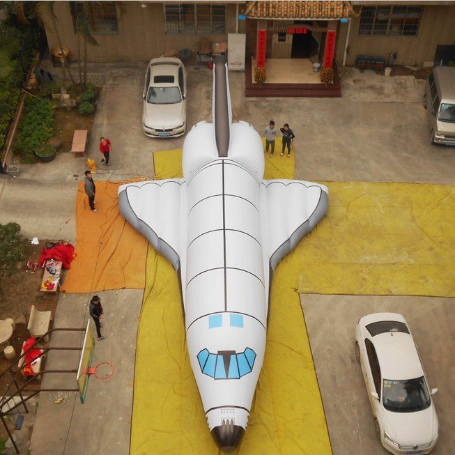 Bespoke inflatable space shuttle aerospaceplane