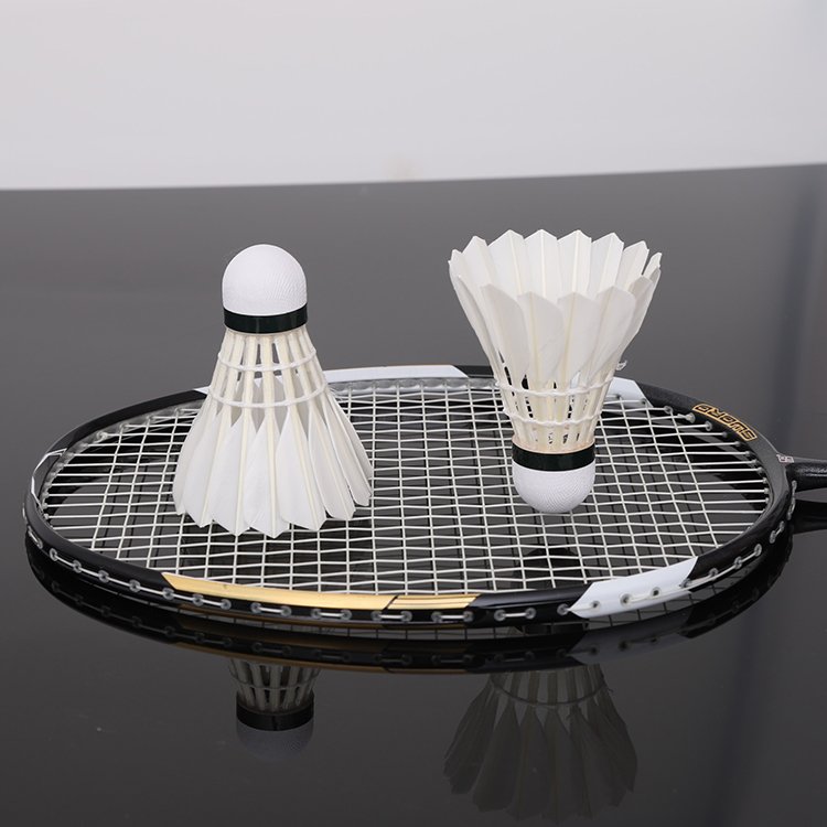 Flight Stability High Speed Duck Feather Badminton Shuttlecock for Competition Tournament Training