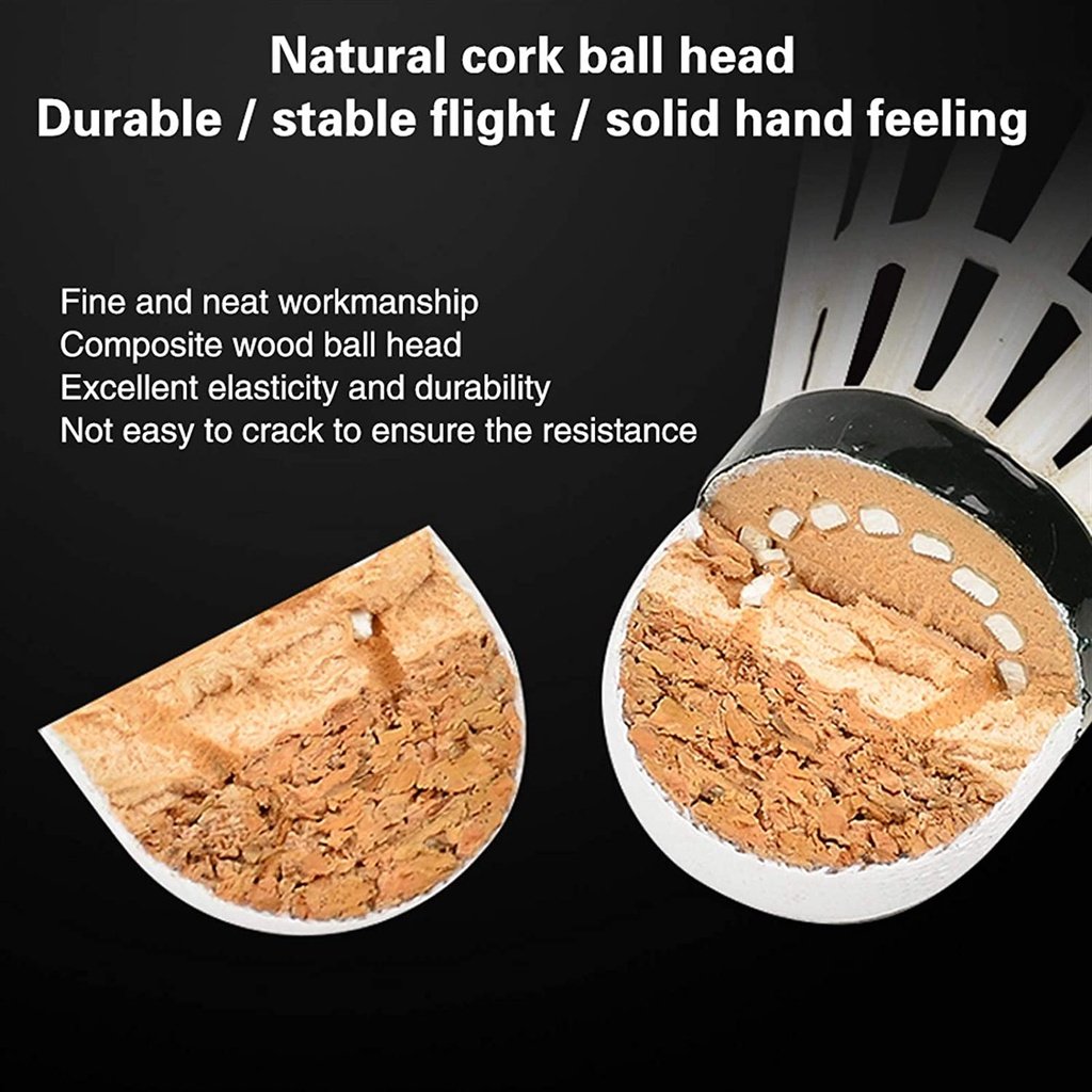 China Factory cheap High Quality Outdoor Sport Badminton Shuttlecock for Competition