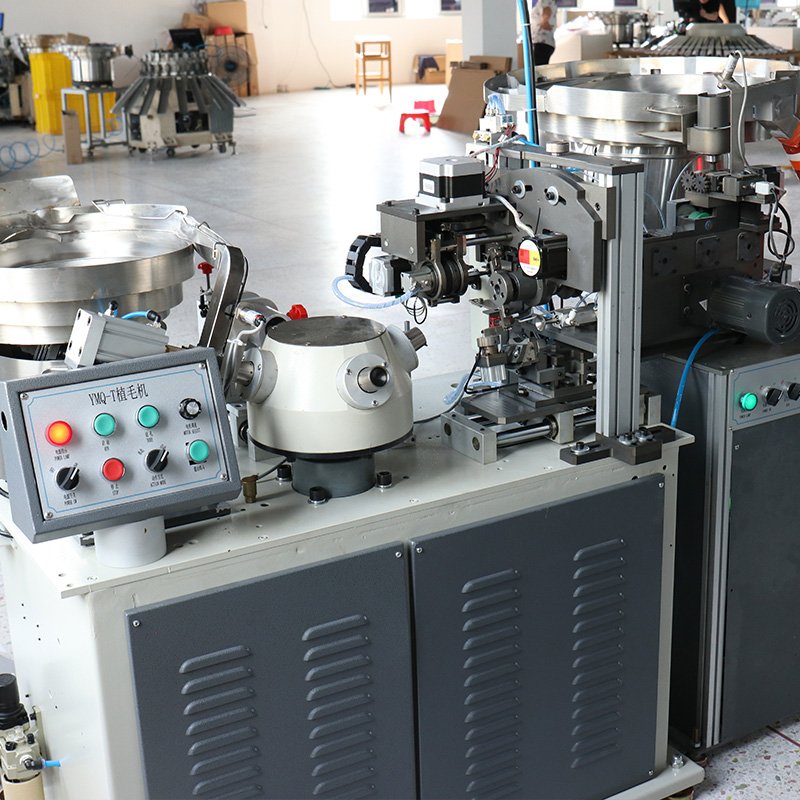 Shuttlecock Manufacturing Machine YMQ-T Automatic Feather Planting Machine For Badminton Shuttlecock Production