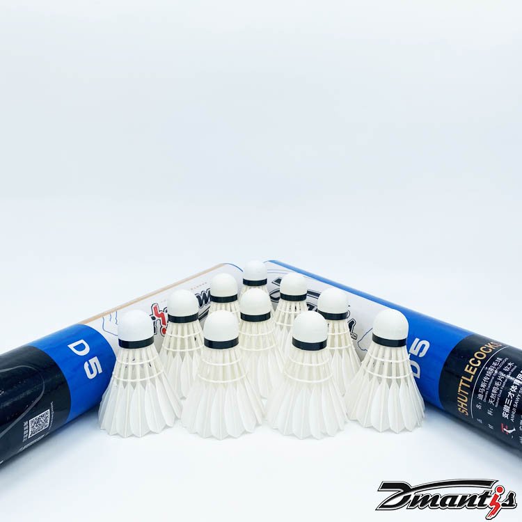 Chinese Factory Direct Sale Natural First Class Duck Feather Badminton for and Enthusiast Athletes