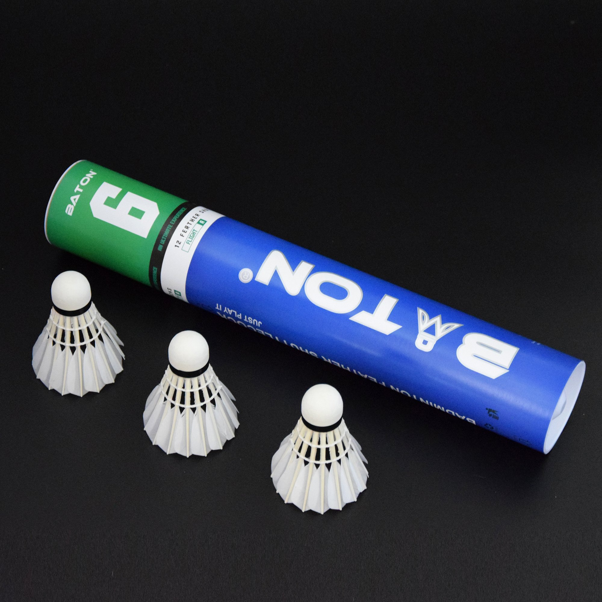 Badminton Cheap Factory Wholesale White Badminton Shuttle Goose Feather Badminton Shuttlecock for Professional Player Training