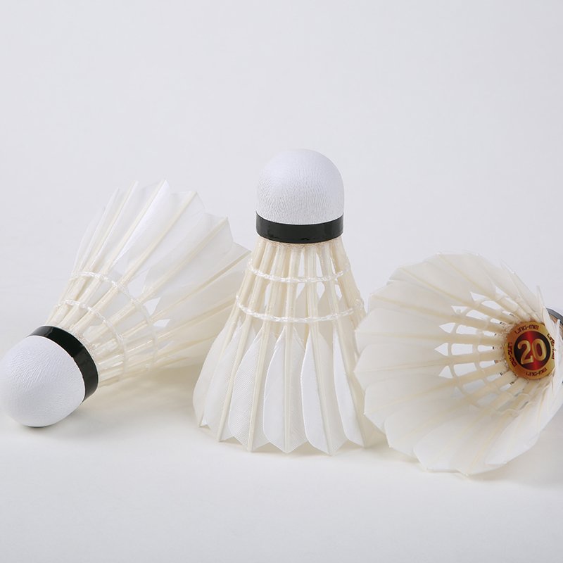 Kawasaki quality durable goose feather Badminton Shuttlecock with low price