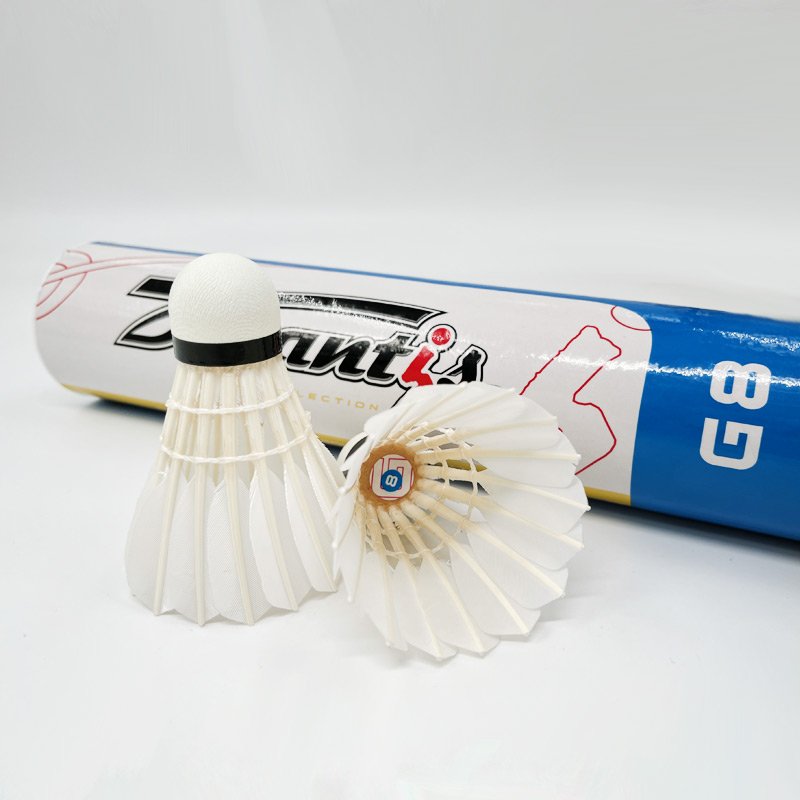 Dmantis G8 Tournament Badminton Shuttlecocks class a goose straighten natural Feather Fiber cork durable training shuttlecock