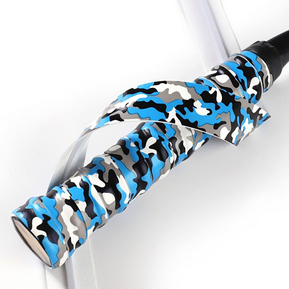Custom Camouflage Anti Slip Badminton Squash Ball Racket Handle Cover Strip For Tennis Racket Golf Paddle Padel Bat Overgrip