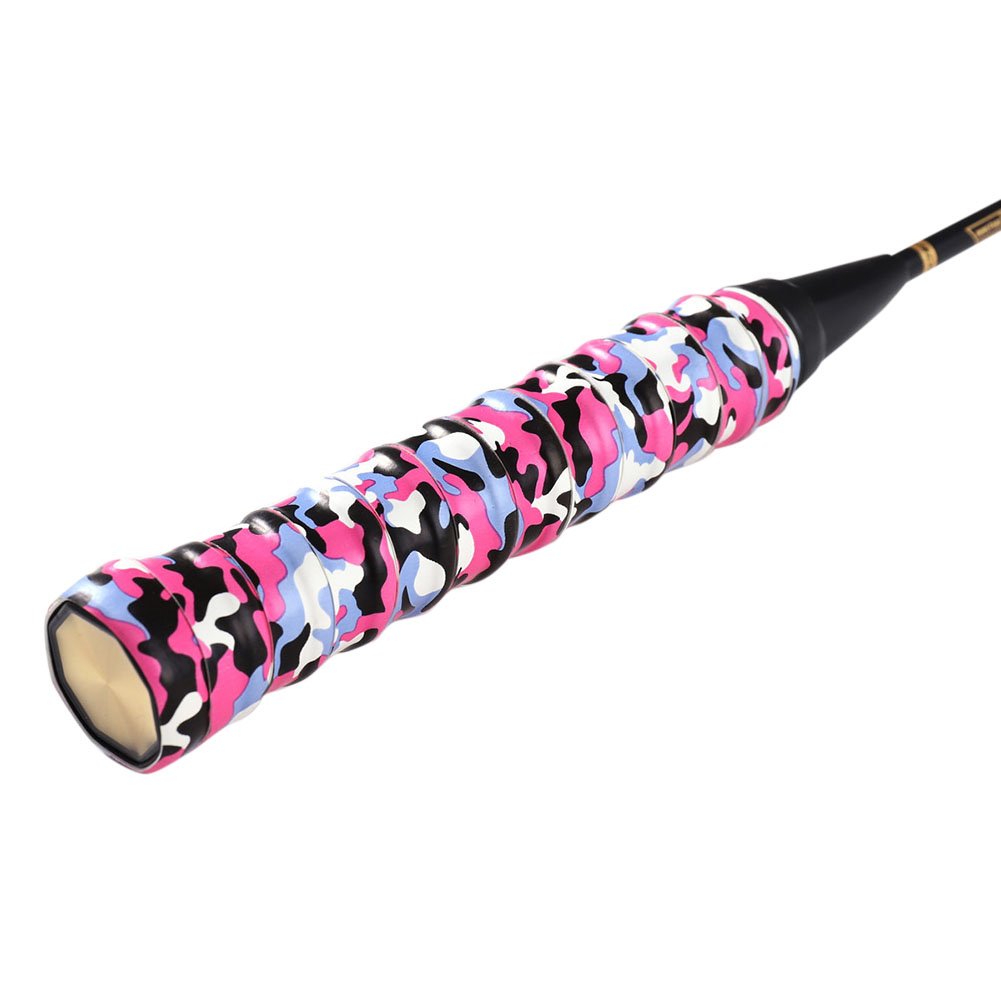 Custom Camouflage Anti Slip Badminton Squash Ball Racket Handle Cover Strip For Tennis Racket Golf Paddle Padel Bat Overgrip