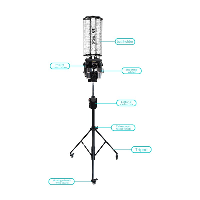 Hot Sale SIBOASI Cheaper automatic badminton serving machine