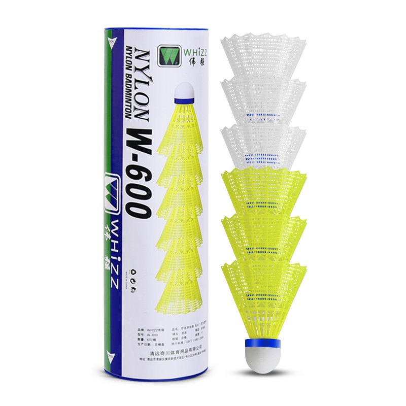 WHIZZ oem Cheap Badminton Shuttlecock Quality Similar to Mavis 350 Nylon Shuttlecock Badminton
