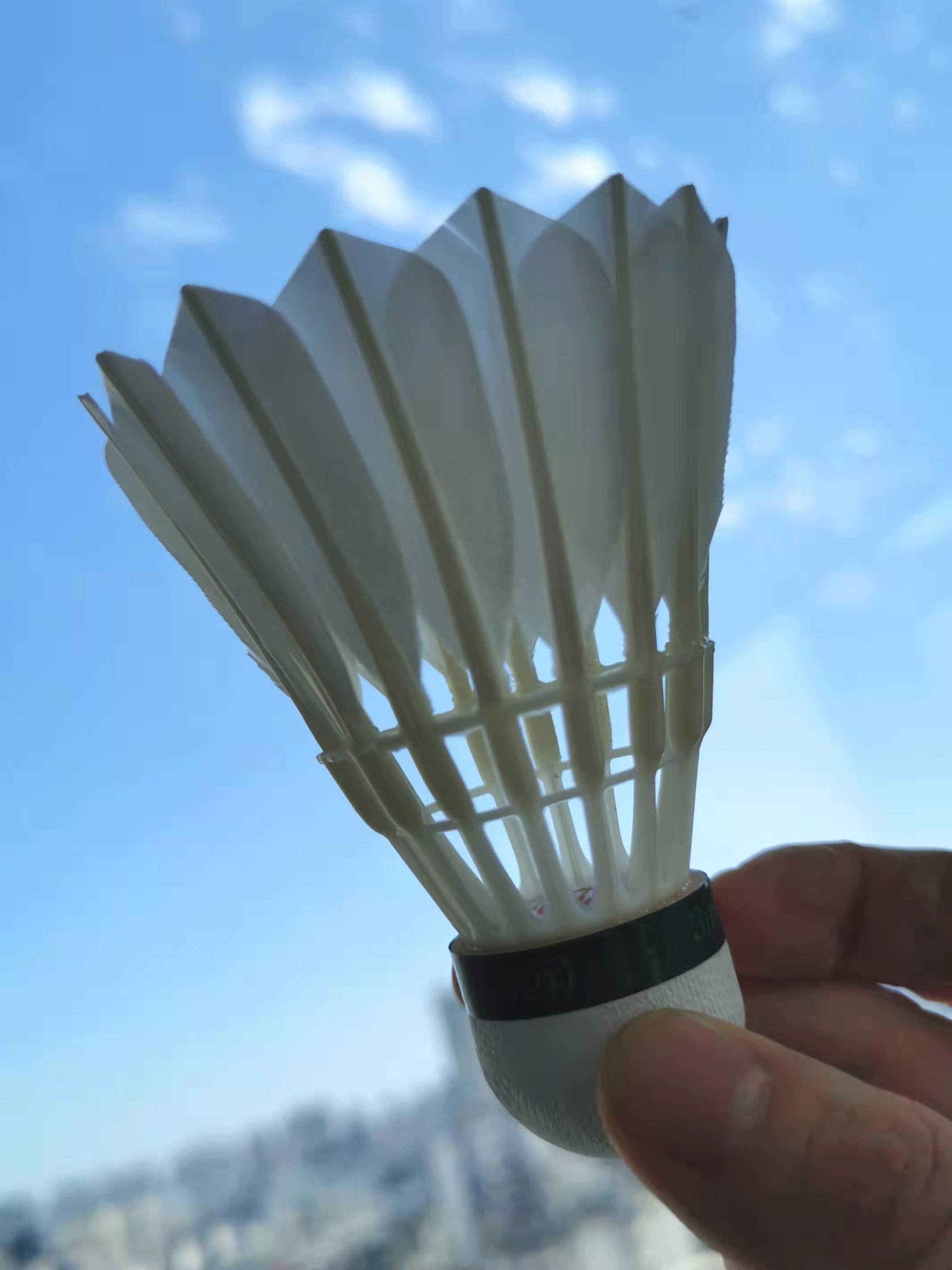 Factory wholesale 1st Class Fiber Cork Duck Feather Badminton Shuttlecock D75 High Durability and Stability
