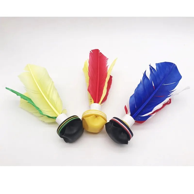 Chinese Jianzi Outdoor Sports Customized Kick Shuttlecock Cheap Feather Foot Jianzi