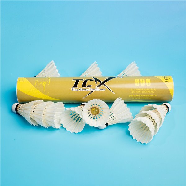 Badminton Sports Product TCX Brand TCX999 Goose Feathers Badminton Shuttlecock for High Level Training