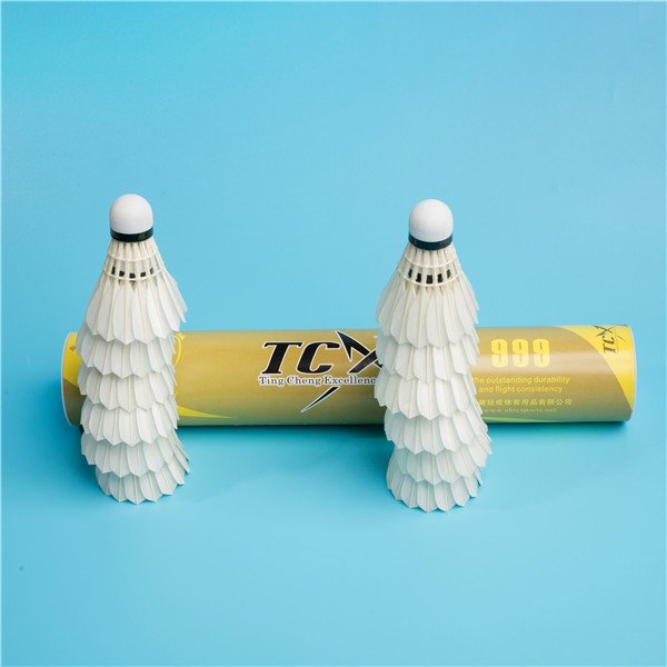 Badminton Sports Product TCX Brand TCX999 Goose Feathers Badminton Shuttlecock for High Level Training