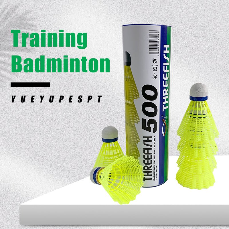 Hot Sale OEM Badminton Ball Cheap Price Wholesale Advanced Nylon Feather Shuttlecocks High Speed Badminton Balls
