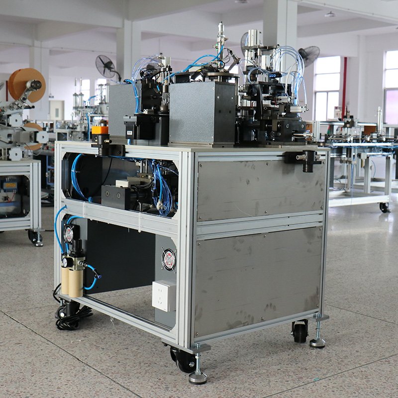 YMQ Wuxing auto stringing machine for badminton shuttlecock production machine automatic