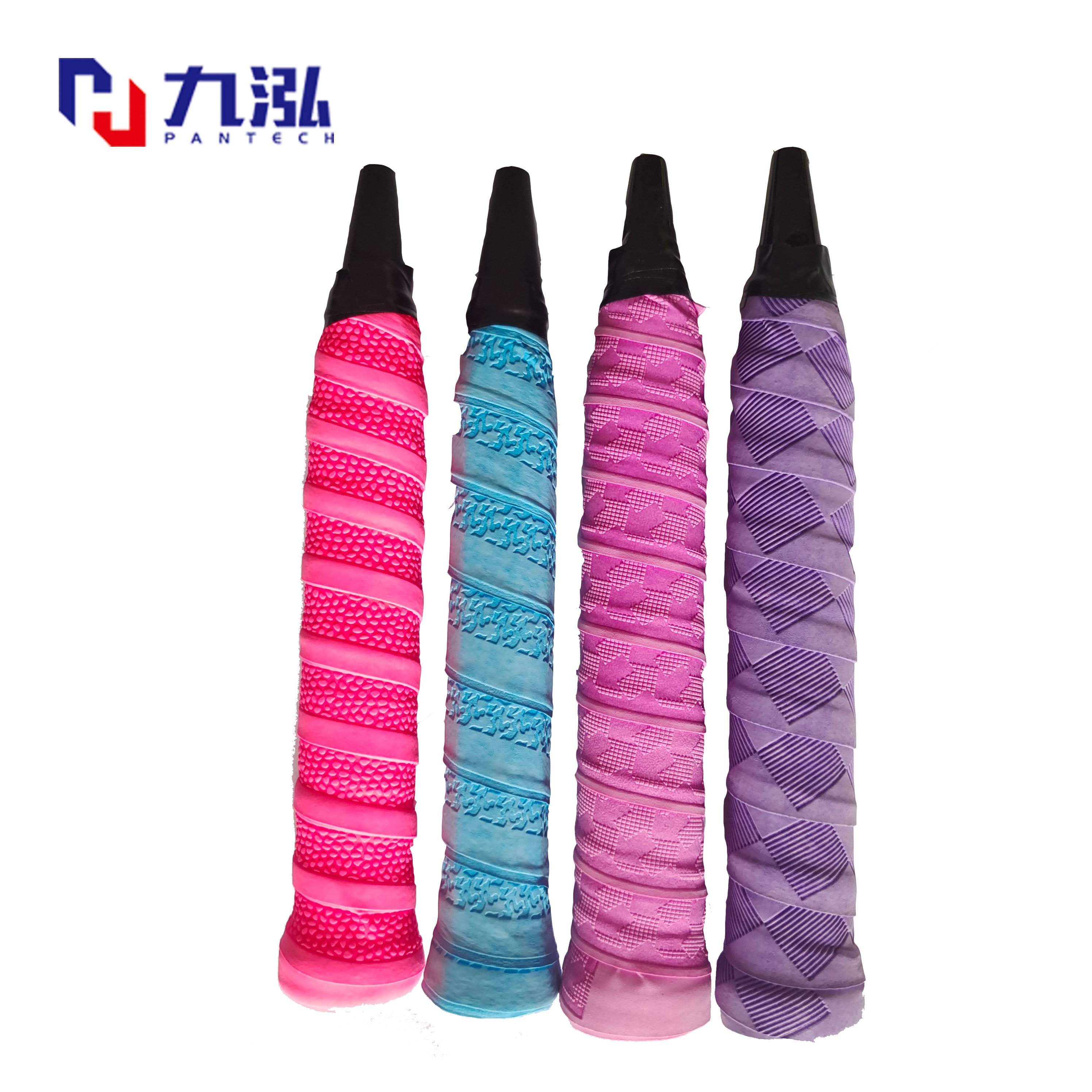 60 Psc/lot Anti-skid Sweat Absorbed Wraps Badminton Grips Sports Sweatband Dry Tennis Overgrips