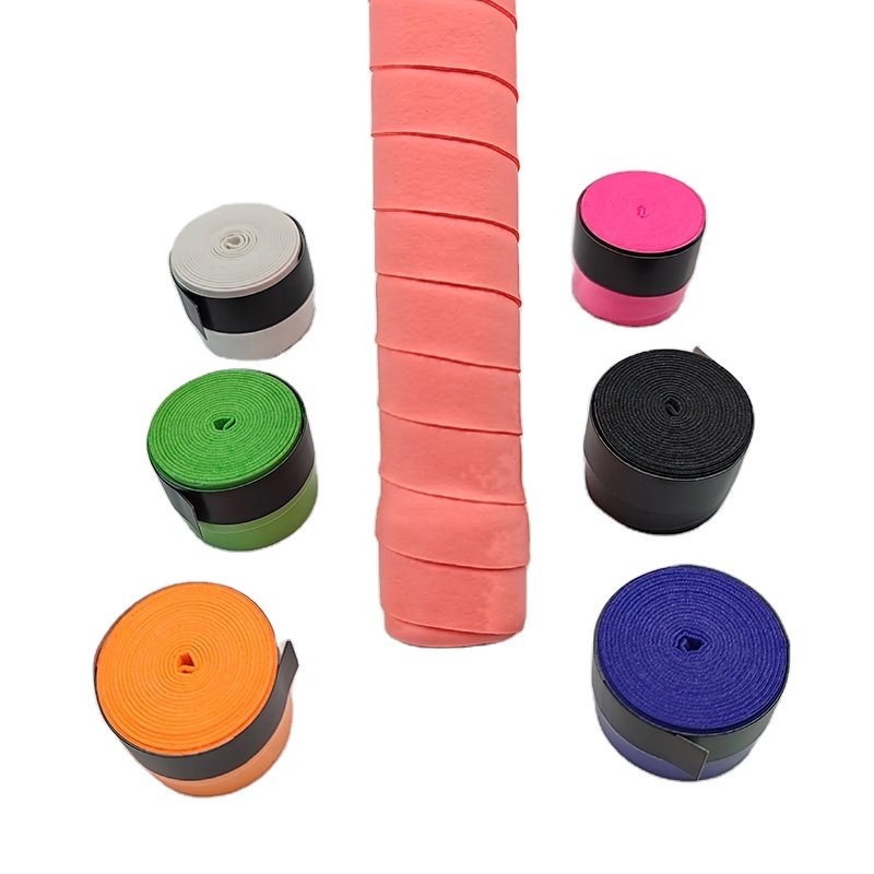 Hot Sales Grip Tape Tennis Overgrip Tacky Overgrip Wrap Badminton Racket Wrap Grip Tape For Tennis Rackets