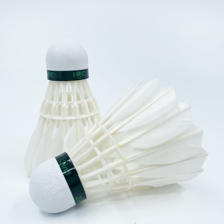 3in1 Factory supply durable stable straight feather shuttlecock for wholesale markert stationary shop anyball 333