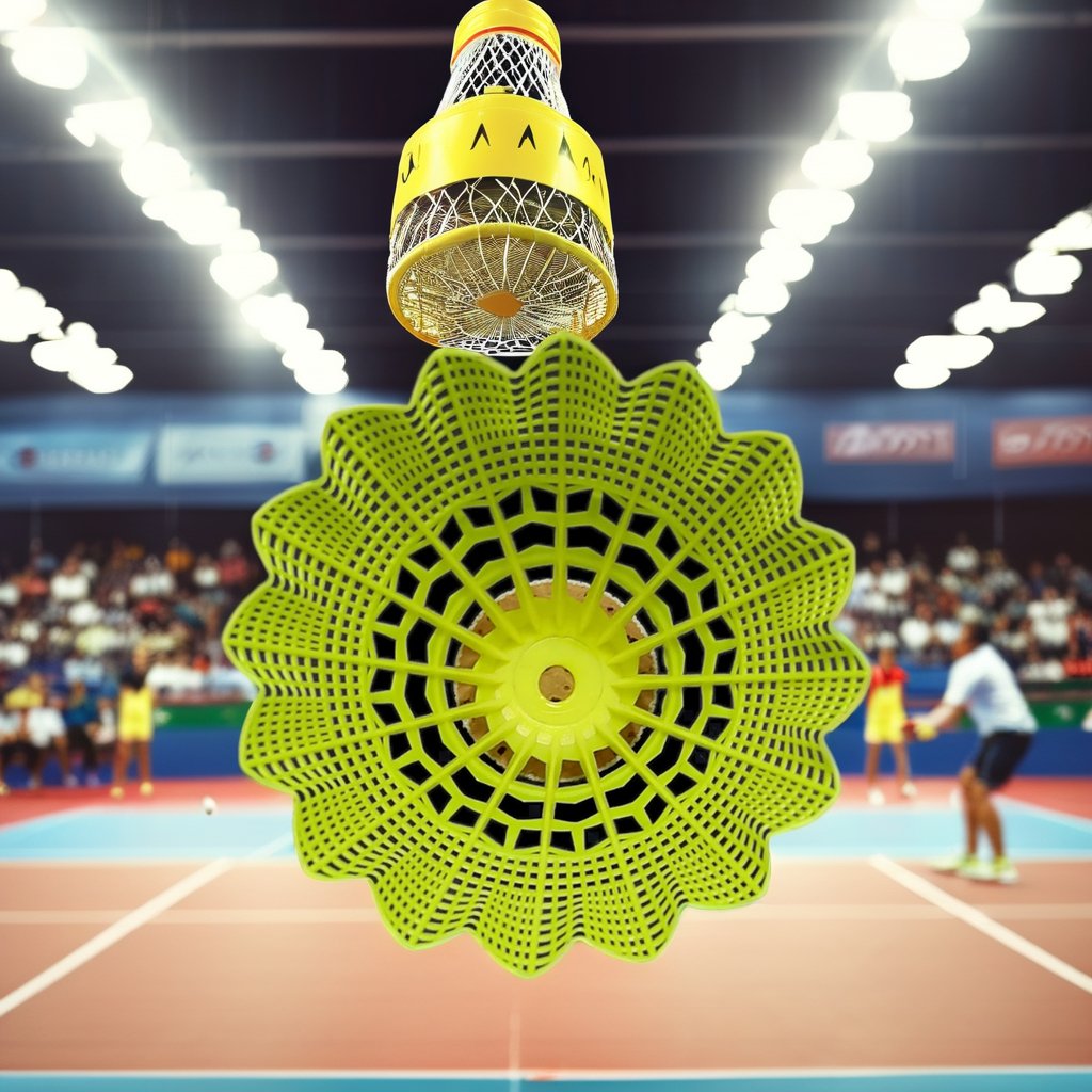 Factory Wholesale M600 Nylon Shuttlecock Badminton for Professional Competition and Outdoor Training with PU Cork Head