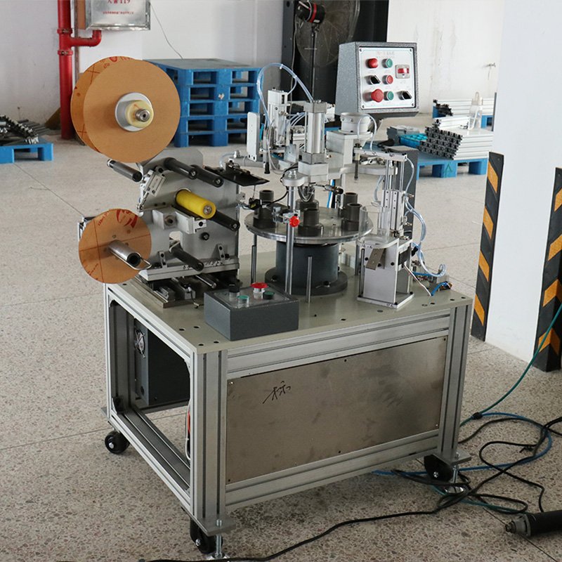 WUXING Production Equipment YMQ-TB Fully Automatic Labeling Machine Of Badminton Shuttlecock Production Machine