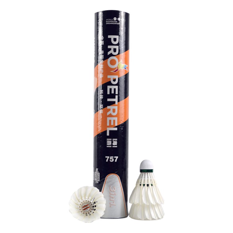 China Factory High Quality Custom 74/75/76/77/78 professional Shuttlecock Natural Goose Feather OEM Badminton Shuttlecocks