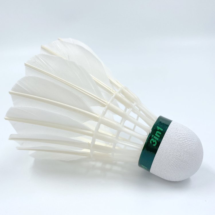 China Factory High Quality Custom 74/75/76/77/78 professional Shuttlecock Natural Goose Feather OEM Badminton Shuttlecocks