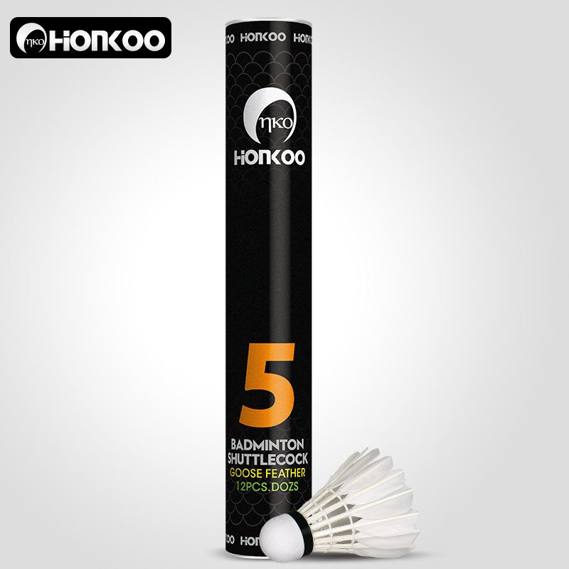 High Level Honkon Most Durable Training Goose Feather Badminton Shuttlecock