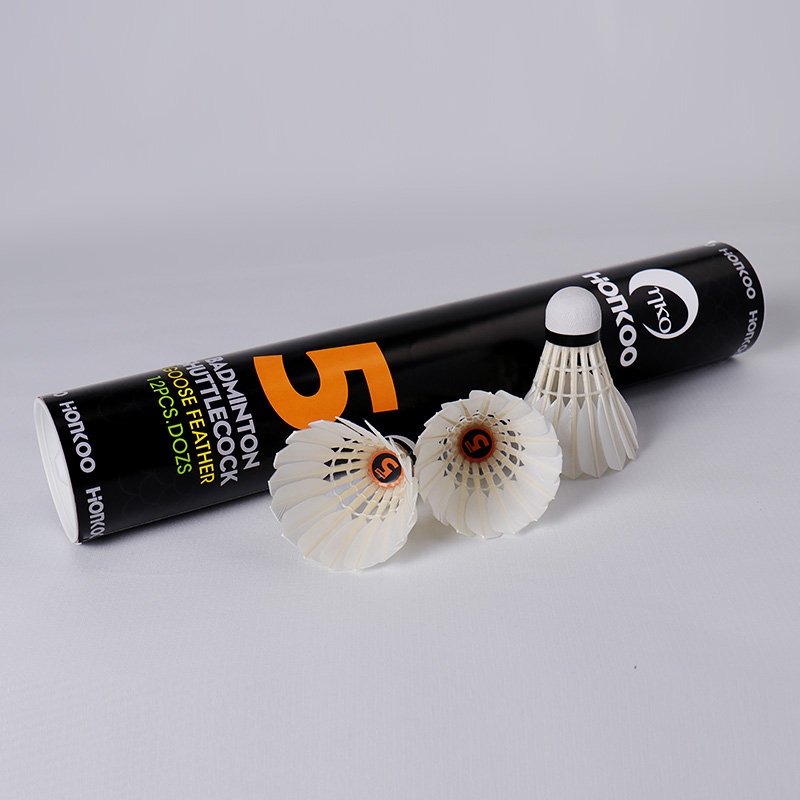 High Level Honkon Most Durable Training Goose Feather Badminton Shuttlecock