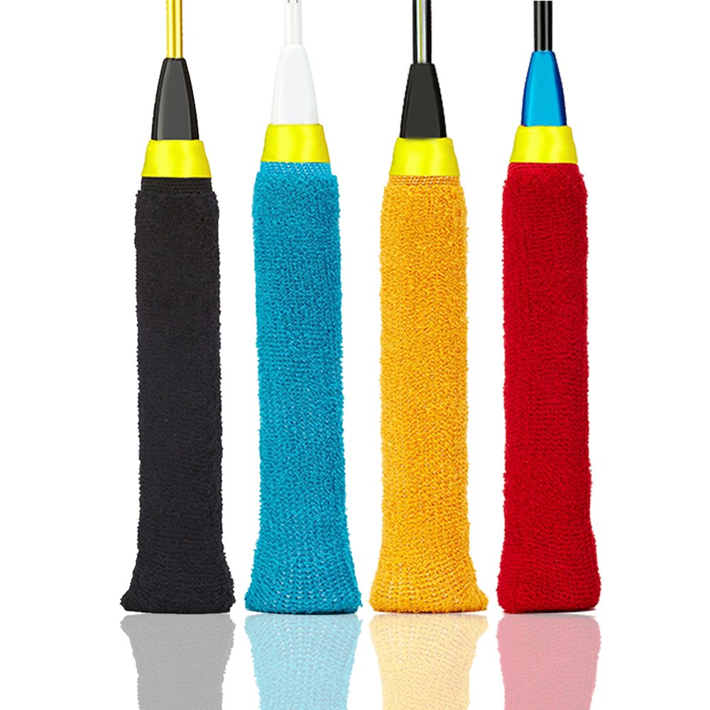 multicolor quality handle grip overgrips cotton towel 10m racket grip badminton
