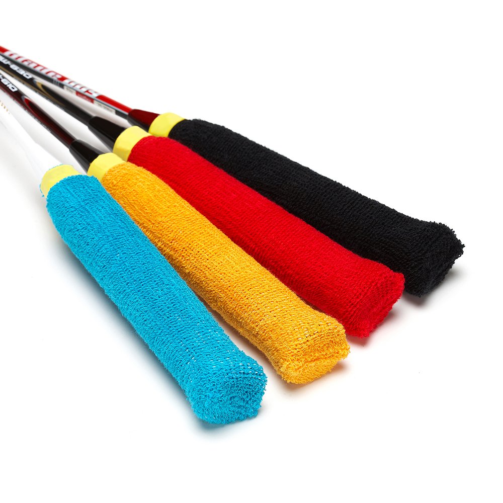 multicolor quality handle grip overgrips cotton towel 10m racket grip badminton