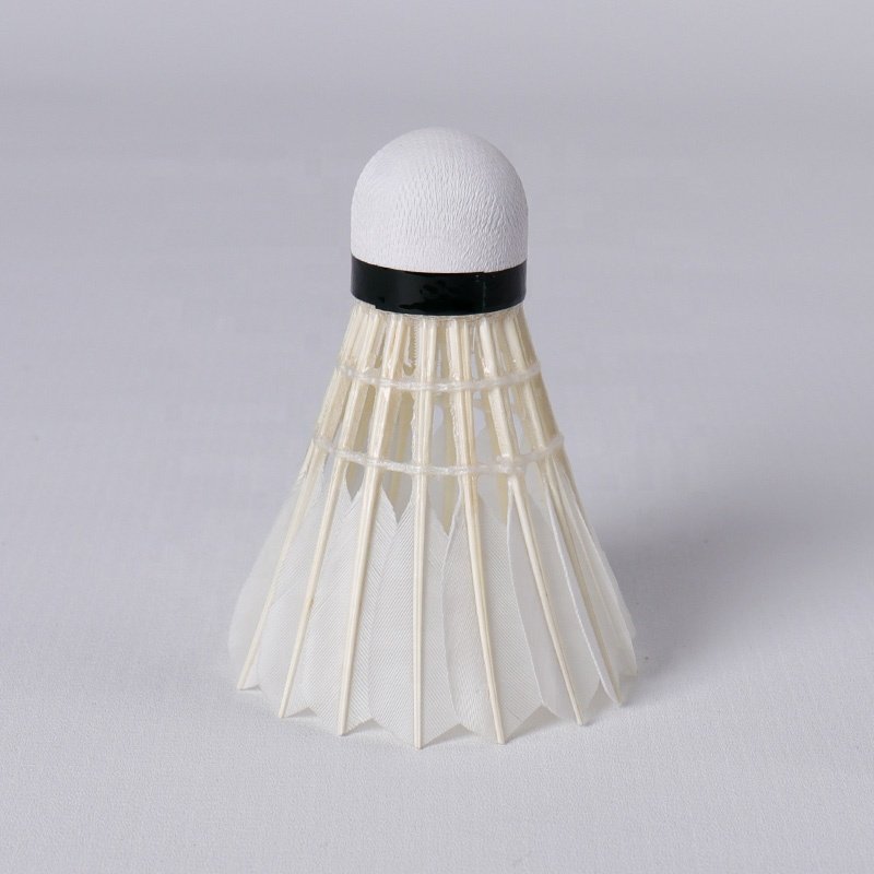 Sale Class A Straighten Goose Feather China Honkoo-06 Aeroplane Speed 74-79 12pcs Badminton Tube Shuttlecock For Training