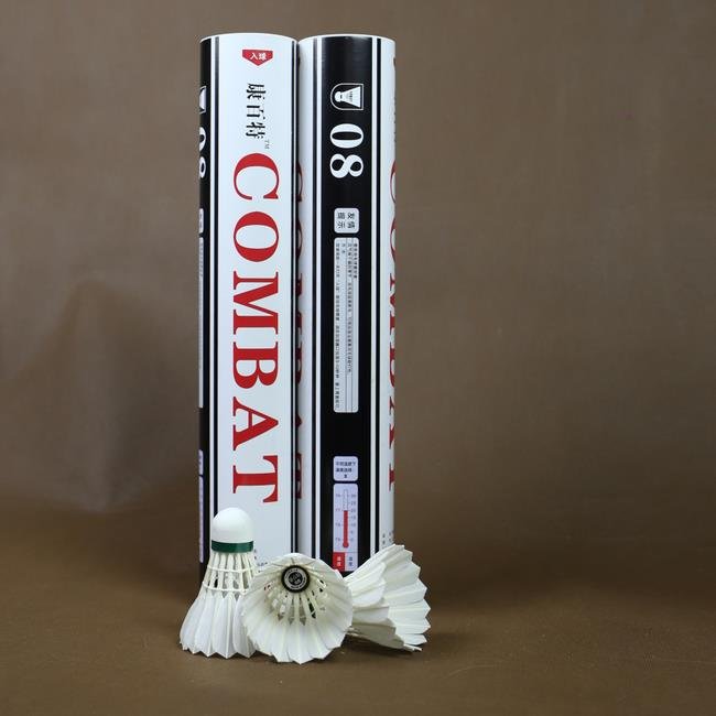 China Manufacture Duck Feather Badminton Shuttlecock